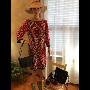 Multi color dress. Sz 10. NWT